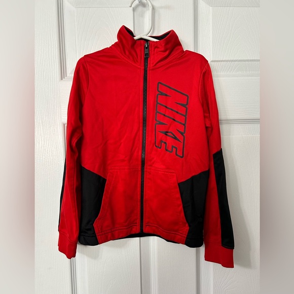 EUC 7Y Nike Adidas Puma bundle of 4 zip up brand name sweaters - Picture 4 of 8